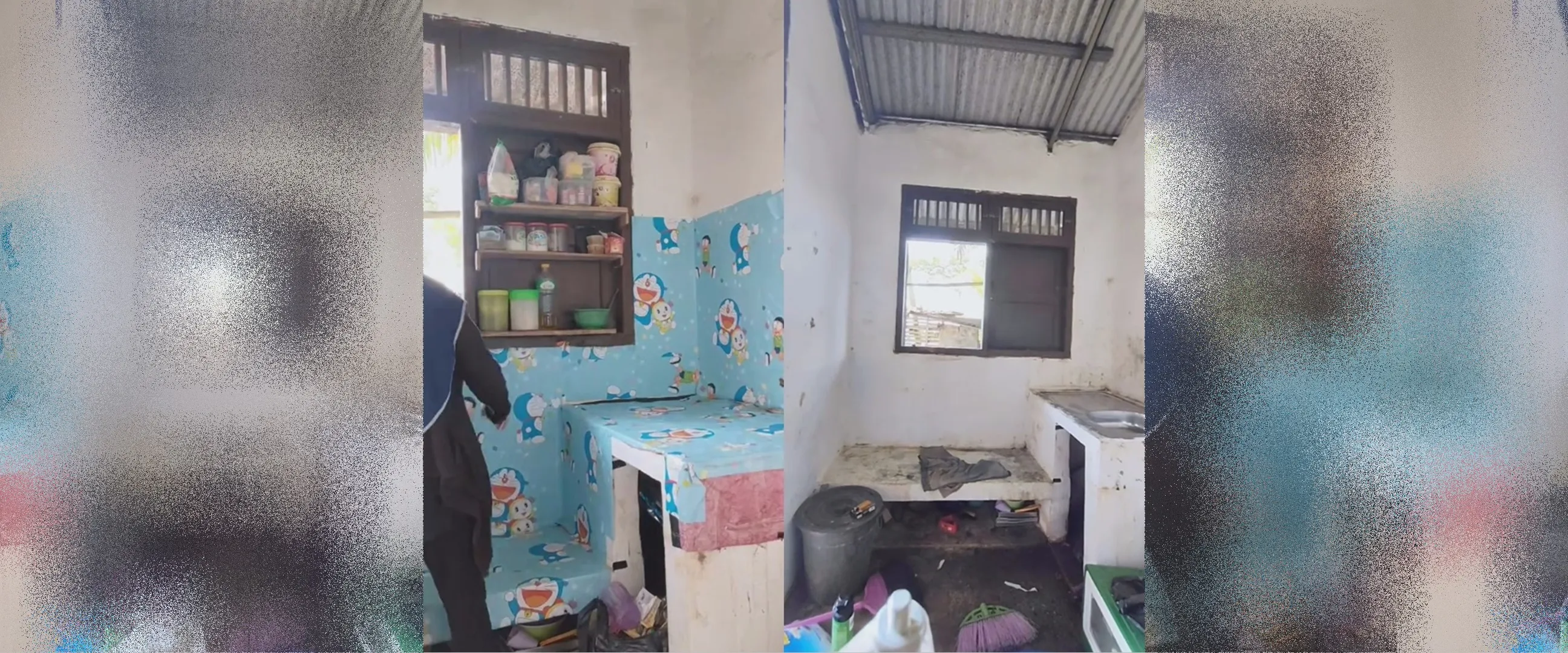 11 Potret dapur rumah dinas awalnya kumuh di-makeover jadi kinclong, transformasinya bikin takjub