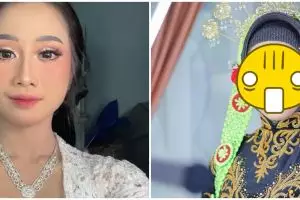 Gagal nikah sederhana, 11 potret penampilan pengantin di acara resepsi ini disebut bak biduan dangdut