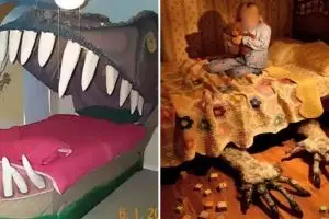 Bukannya ngantuk malah jadi takut, 11 potret kocak desain ranjang ini absurd abis