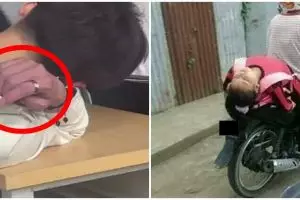 Kurang ngopi, 11 potret kocak orang keasikan tidur ini efek kebanyakan begadang