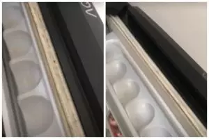 Tanpa air panas, ini cara bersihkan karet pintu kulkas berjamur pakai 3 bahan sederhana