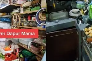 Dapur sumpek penuh perkakas berusia 20 tahun disulap jadi estetik, 11 potretnya bikin semangat masak