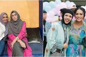 Patahkan anggapan tak bisa akur, kedekatan 9 seleb dan besan ini lengket bak sahabat lama