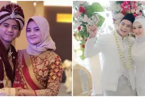 Parasnya sulit dibedain, intip 9 beda gaya istri Ridho DA dan Echa istri baru Rizki DA