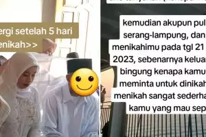 Baru 5 hari menikah, kisah seorang pria ditinggal pergi istrinya ini bikin iba sekaligus haru