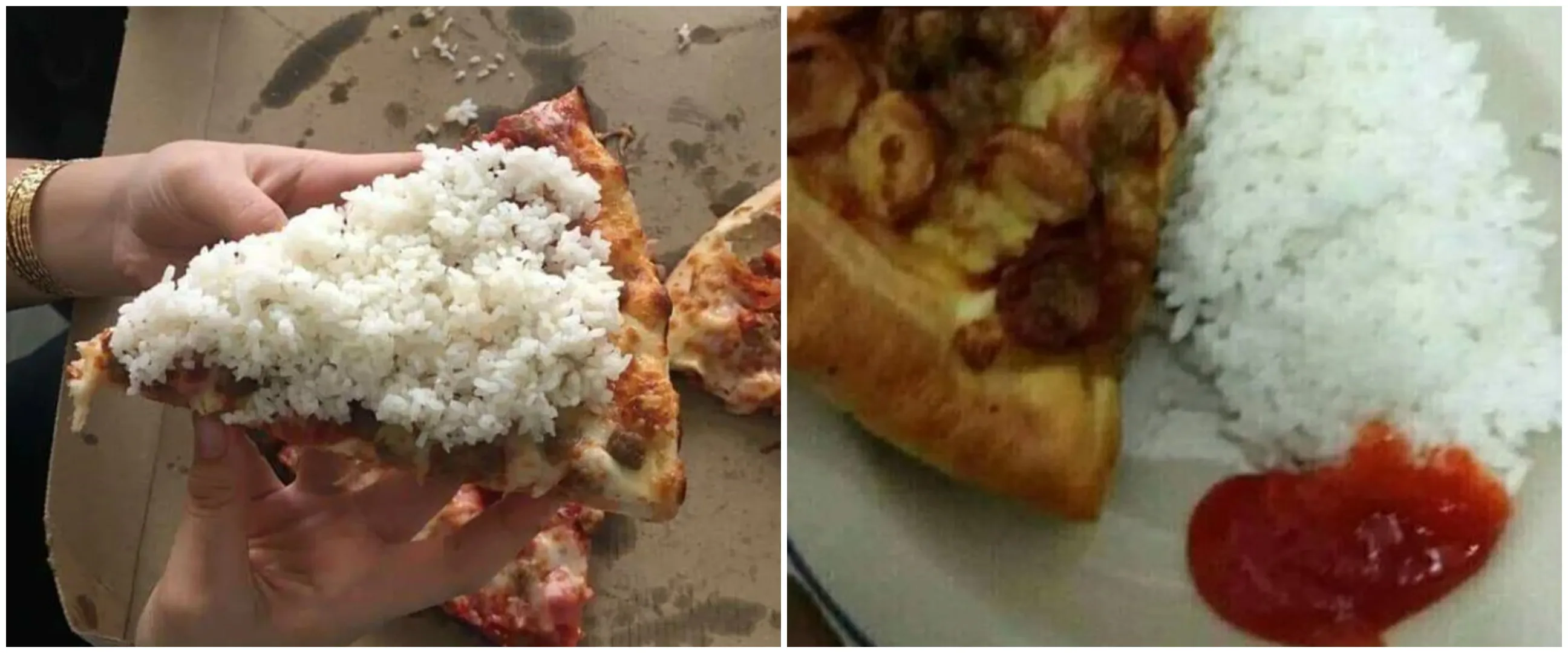 11 Potret kocak cara makan pizza ini saking absurdnya bikin orang Italia bisa ngamuk