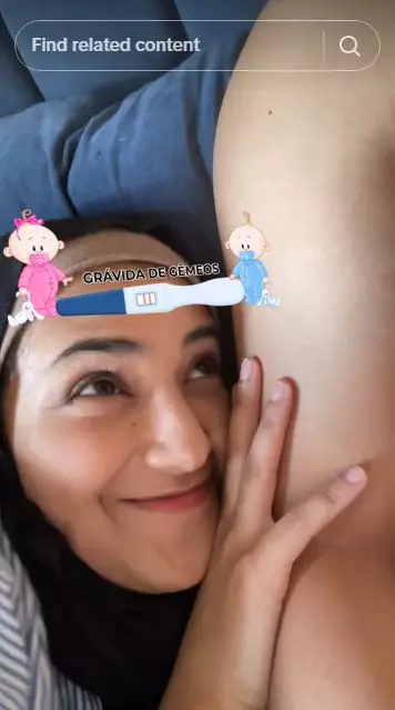 Nadya Mustika pamer hasil testpack © berbagai sumber Nadya Mustika pamer hasil testpack © berbagai sumber