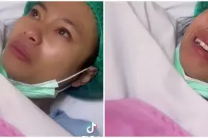 Momen wanita baru bangun langsung nangis nyari Rp 5 miliar bikin tepuk jidat, ternyata ini sebabnya