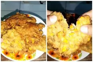 Bukan ditambah tepung beras, ini trik goreng bakwan jagung lebih gurih dan renyah mengandalkan 2 bahan