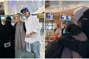 11 Momen Umi Pipik melepas anak bungsunya yang masih 15 tahun sekolah di Yaman, penuh haru