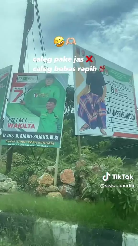 Caleg modal pede dan pasrah  Berbagai sumber