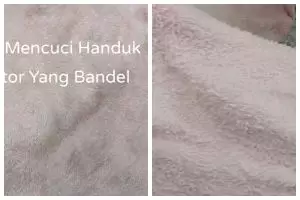 Tanpa baking soda, ini cara mencuci handuk dekil hitam jadi bersih lagi pakai tambahan 1 bahan dapur