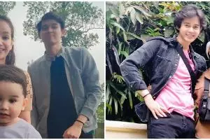 Dikira suami-istri padahal ibu & anak, 9 potret kompak Angelica Simperler & anak sambung beda 17 tahun