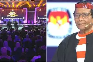 Mahfud MD berbaju Madura, saling sindir Muhaimin & Gibran paling disorot netizen saat debat cawapres