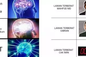 10 Potret kocak meme lucu debat cawapres ini bikin tensi politik jadi cair