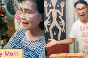 9 Potret toleransi Krisna Mukti dan ibunda yang beda agama, bantu emak siapin kebaktian di rumah