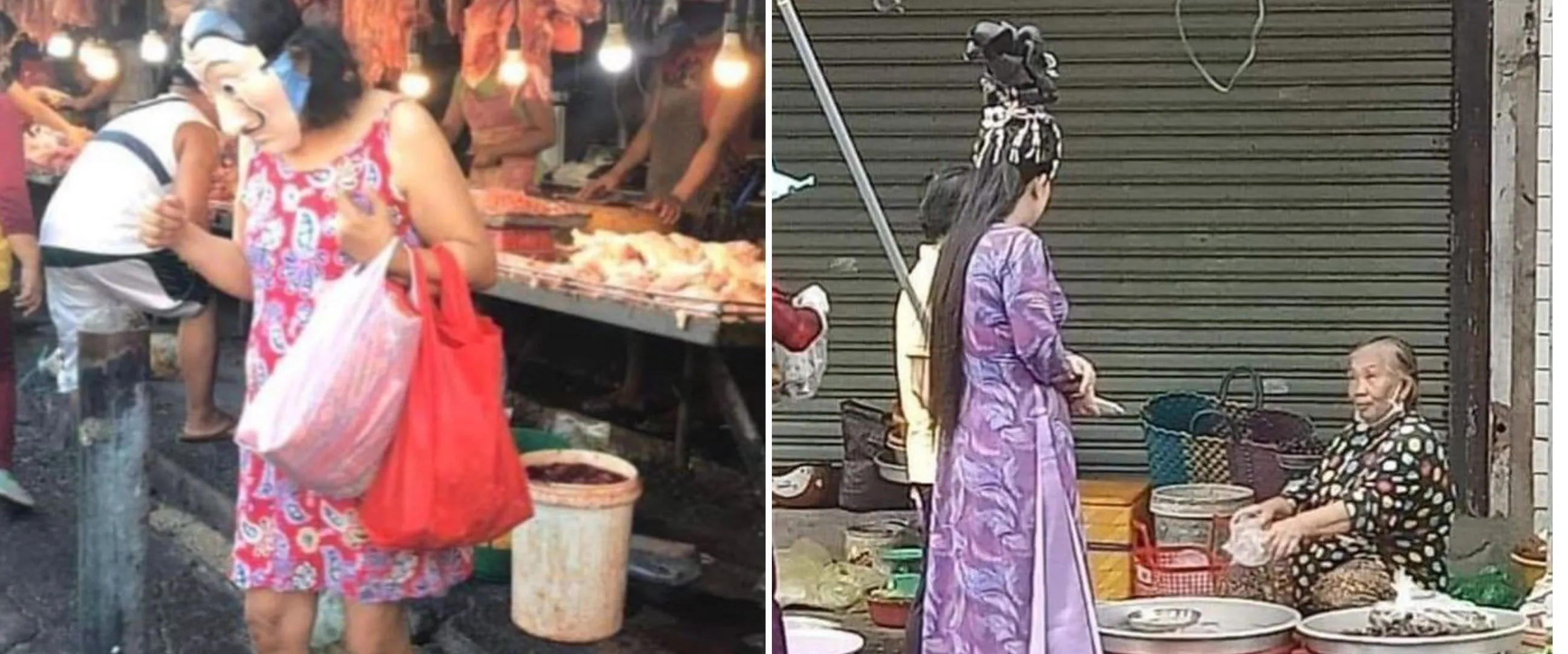 11 Potret kocak tingkah emak-emak belanja di pasar ini bikin nggak habis pikir, cuma mereka yang paham