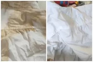 Tak perlu disikat, ini trik hilangkan noda kuning di baju putih pakai tambahan 1 bahan dapur
