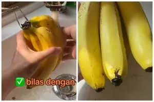 Tak perlu dikupas, ini cara menyimpan pisang matang agar tak menghitam dan busuk sampai 5 hari