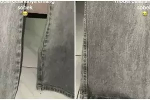 Wanita minta benerin resleting celana ke penjahit, inisiatif si tukang jahit malah bikin nyesek parah