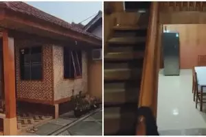 9 Potret dapur bernuansa kayu estetik ini desainnya bikin mikir dua kali, masak berasa di bawah tanah