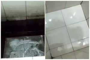 Tak perlu disikat, ini cara cepat bersihkan kerak di dasar bak kamar mandi cuma tambah 1 bahan dapur