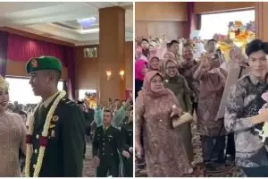 Momen manten ambil bunga yang sudah ditangkap adik sendiri ini kocak pol, ternyata ini alasannya