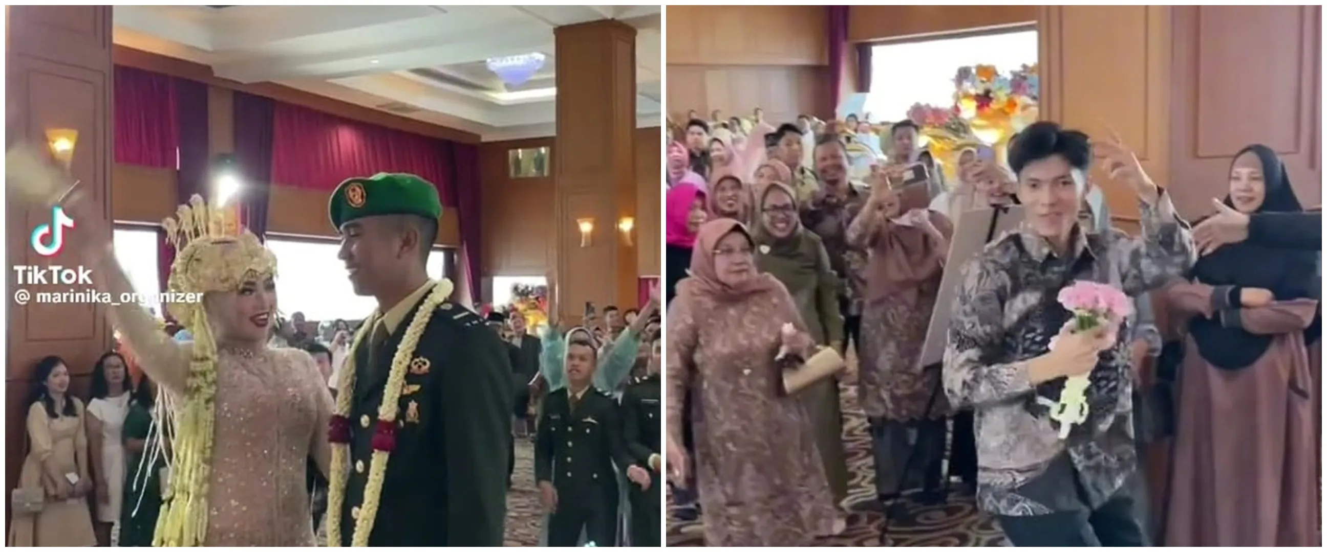 Momen manten ambil bunga yang sudah ditangkap adik sendiri ini kocak pol, ternyata ini alasannya