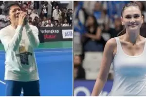 Momen Ariel NOAH nyanyi lagu Kisah Cintaku di event Sport Party, reaksi Luna Maya bikin heboh