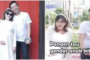 Antusias sambut buah hati di usia 42 tahun, ini 7 momen Kiki Amalia ungkap jenis kelamin anak pertama