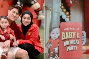 11 Momen ultah ke-2 anak Lesty Kejora dan Rizky Billar, sekaligus umumkan pergantian nama sang putra