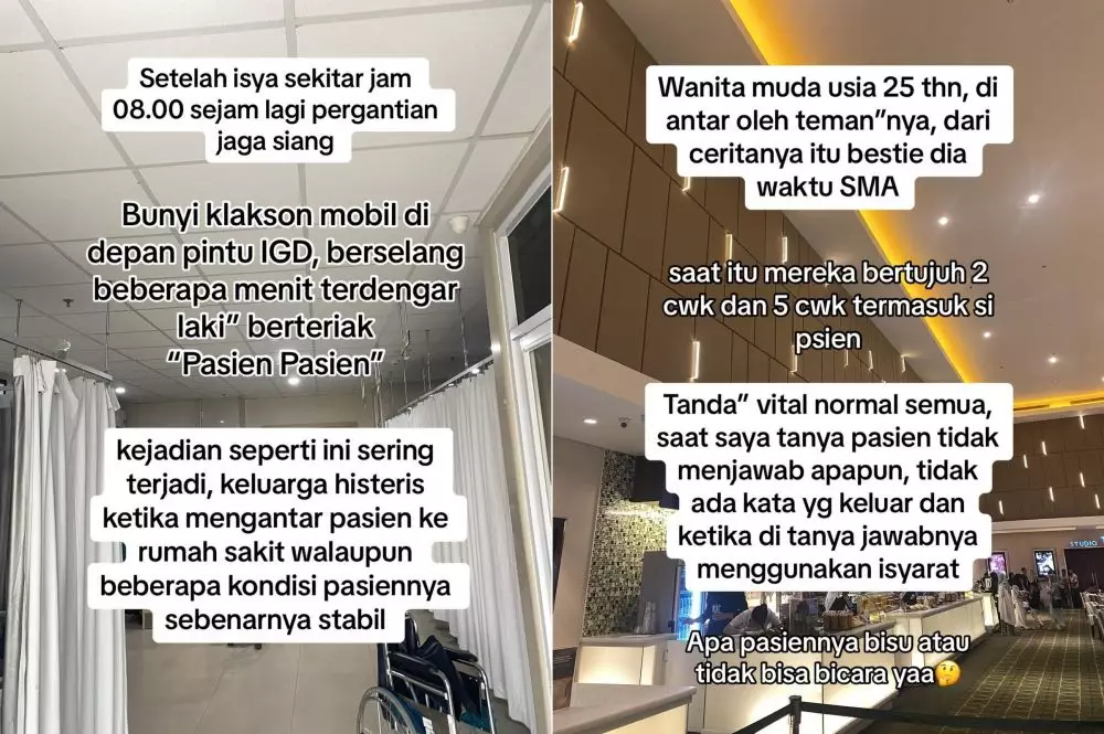 ketawa masuk IGD © TikTok