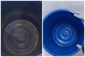 Cuma tambah 1 bahan dapur, trik bersihkan noda kuning di ember kamar mandi agar bersih bak baru lagi