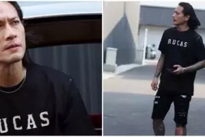 Chef Juna titip handphone saat sedang jalani pemotretan, wallpapernya bikin salah fokus