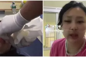 Momen cewek terpaksa cuci lambung ini bikin yang lihat ikutan ngilu, penyebabnya perlu diwaspadai