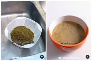 Hemat gas, ini trik merebus kacang hijau agar cepat empuk dan mekar dalam 12 menit tanpa direndam dulu