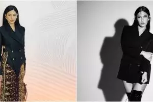 Tampil tanpa riasan dan kenakan kaus belel, gaya sederhana Dian Sastro ini bikin geleng kepala