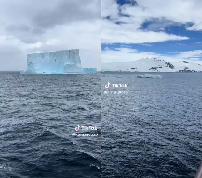 antartika kutub selatan © TikTok