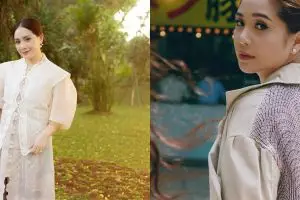 Momen Nagita Slavina jadi fotografer dadakan buat karyawan, totalitas sampai rela jongkok