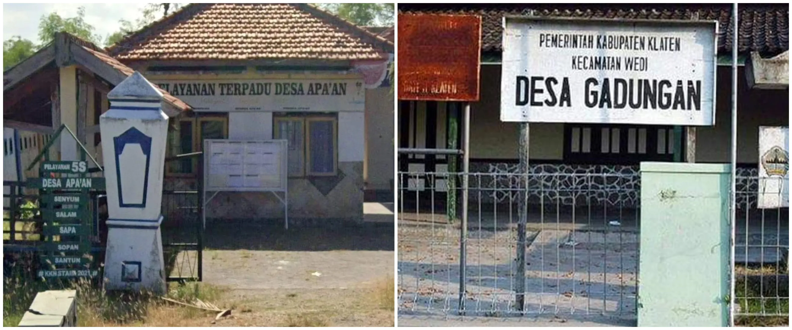 11 Potret kocak nama desa ini bikin orang lewat jadi bingung, emang boleh senyeleneh itu?