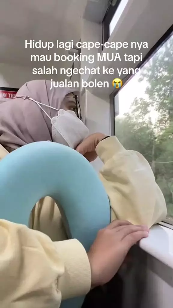 Pengin booking MUA tapi salah chat © TikTok Pengin booking MUA tapi salah chat © TikTok