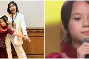 9 Momen Gempi baca puisi di depan Jokowi dalam acara Natal Nasional, bikin Gisel sampai gemetaran