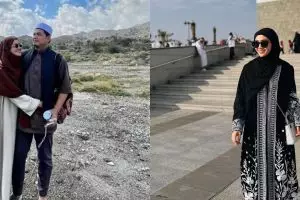 Tak huru-hara rayakan pesta Tahun Baru, 8 seleb ini pilih umrah di penghujung 2023