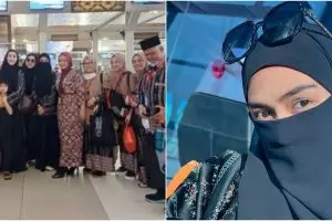 Tepis isu cerai, 11 momen Ria Ricis umroh bareng Teuku Ryan dan keluarga ini banjir doa