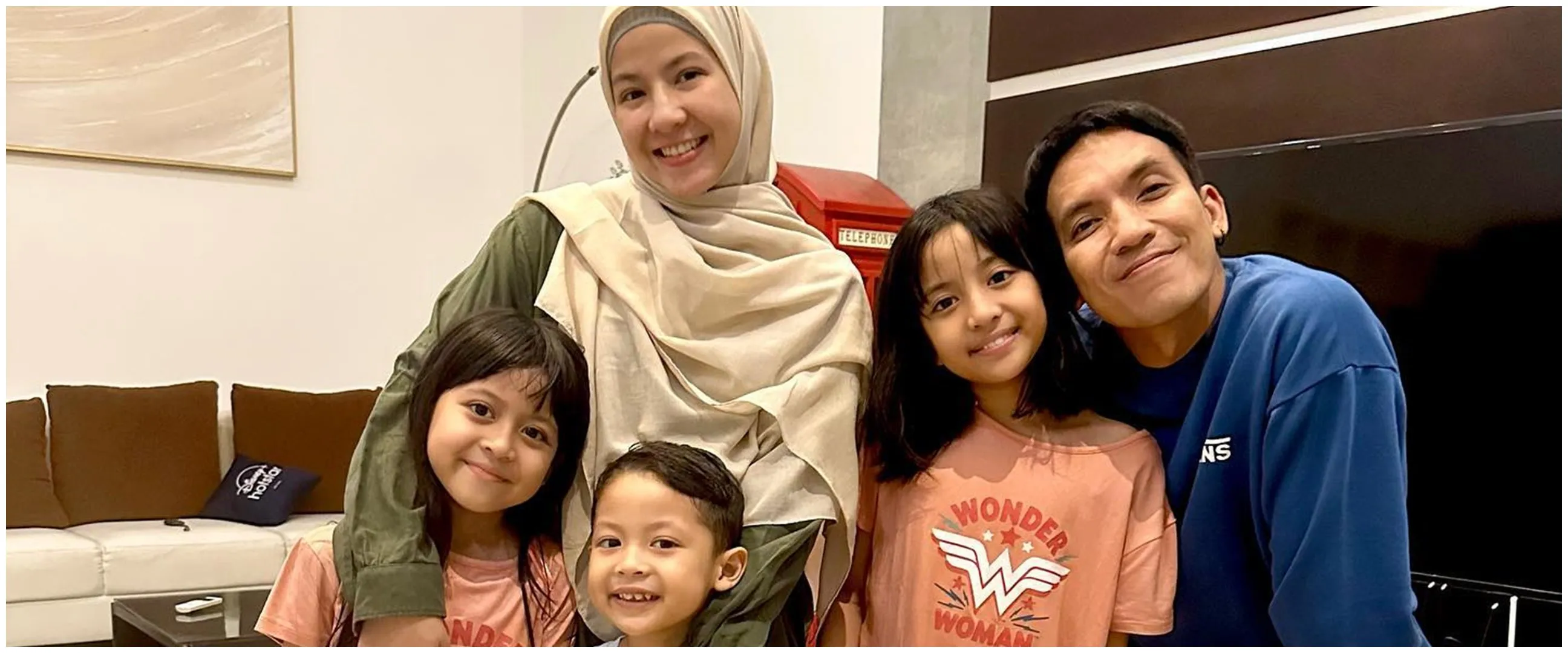 Desta panik Miguel anak bungsunya minta adik lagi, tanggapan bijak Megumi jadi sorotan