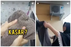 Tanpa sitrun atau garam, ini trik jitu melembutkan handuk kasar agar halus cukup tambah 2 bahan dapur