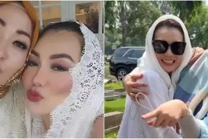 Anggap kakak sendiri, 11 potret kedekatan Reza Artamevia dan Angelina Sondakh ini jauh dari permusuhan