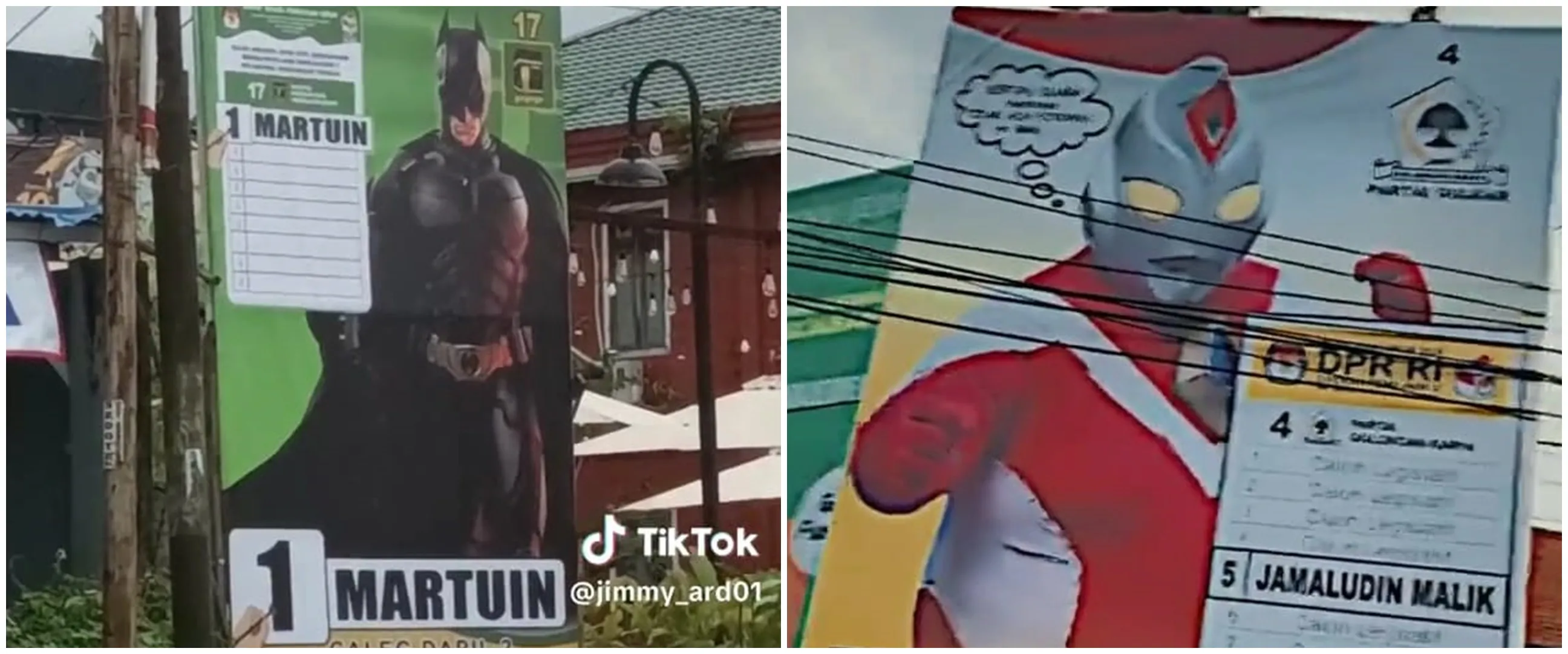 11 Potret kocak baliho caleg sok asik ini jatuhnya cringe abis, bikin geleng kepala