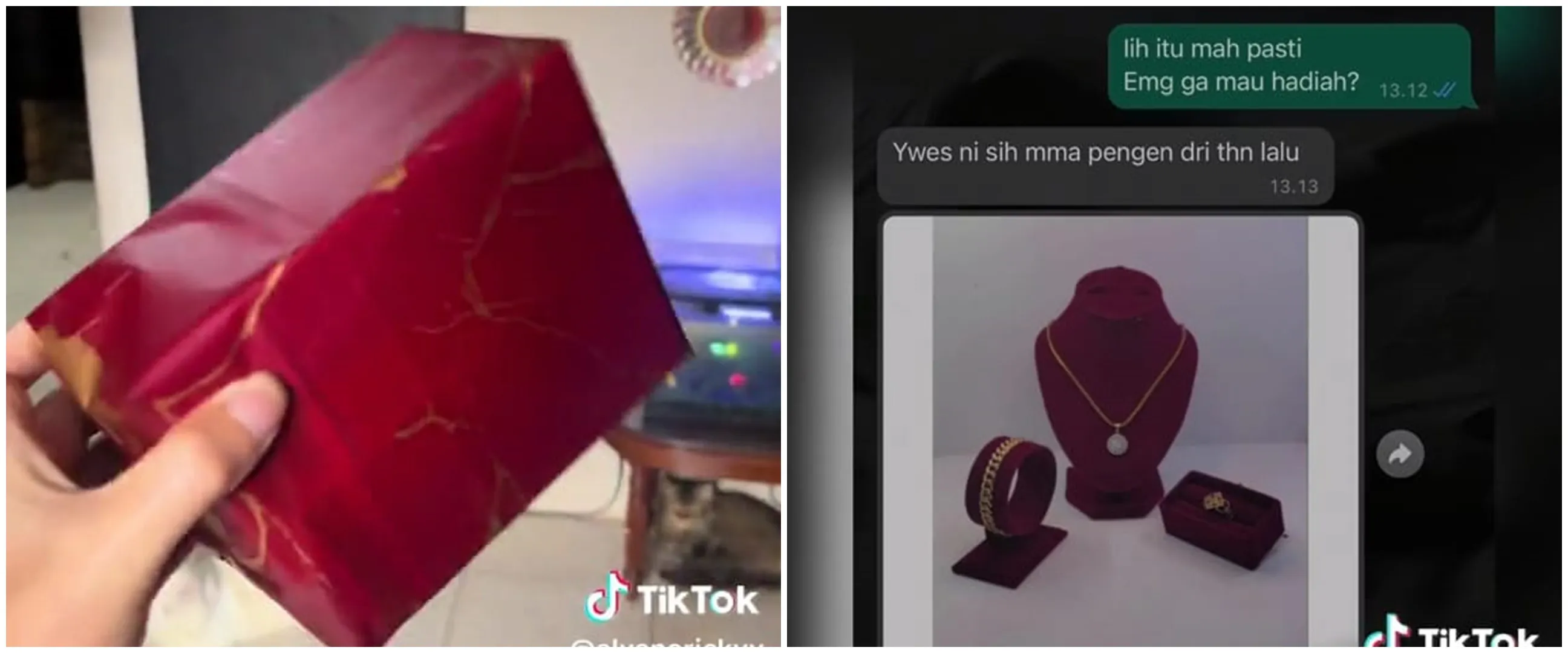 Momen cowok pengin kasih kado ke emak awalnya haru ini endingnya nggak ketebak, bikin tepuk jidat