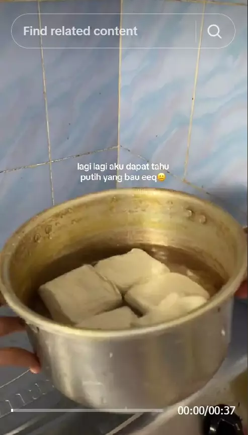 Apes dapat tahu busuk © TikTok